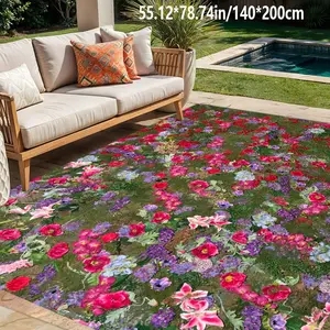 Abstract geometry modern Nordic wind area carpet machine washable home decoration sofa coffee table mat bedside mat kitchen game room home carpet mat