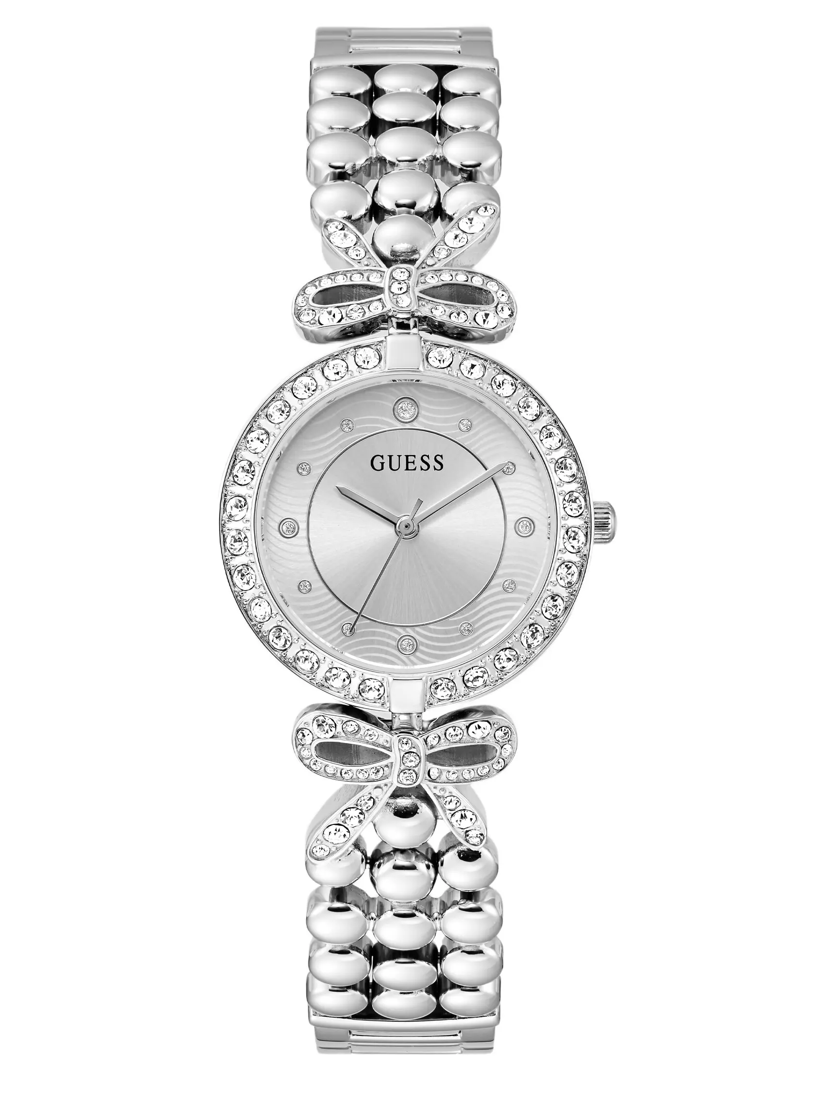 GUESS Female Silver-Tone Analog Watch - TikTok Shop display picture 1