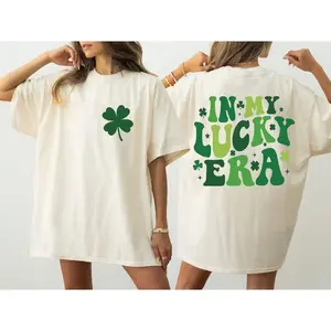 In My Lucky Era St Patrick's Day Sweatshirt, St Patrick's, St Patricks Day Shirt, Shamrock Gift For St Patricks Day, Clover Lucky Shirt