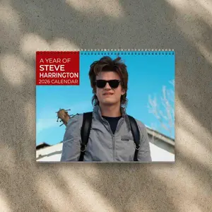 Steve 2026 Calendar, Fan Art Wall Calendar for Fans, Funny Quotes Monthly Planner, TV Show Inspired Gift, Holiday Present