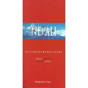 USED-Nepali-English/English-Nepali Dictionary & Phrasebook by Raj, Prakash (Paperback)