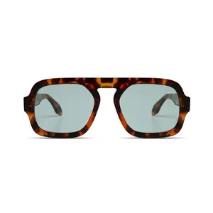 YOFOZEAL Retro Square Aviator Sunglasses for Women Men 70s Vintage Style Trendy Flat Top Rectangle Sun Glasses VL98Retro Square Aviator Sunglasses for Women Men 70s Vintage Style Trendy Flat Top Rectangle Sun Glasses