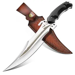 Purple Dragon Outdoor Knife with Ergonomic Handle –  Gift for Men, Outdoor Lovers