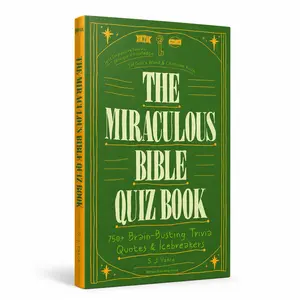 Bible Quiz Book | 750+ Trivia Questions for Family Game Night Church Christian Gift