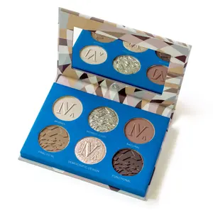 NOMAD Air - Oslo Gardermoen OSL - 6 Shade Travel Eyeshadow Palette