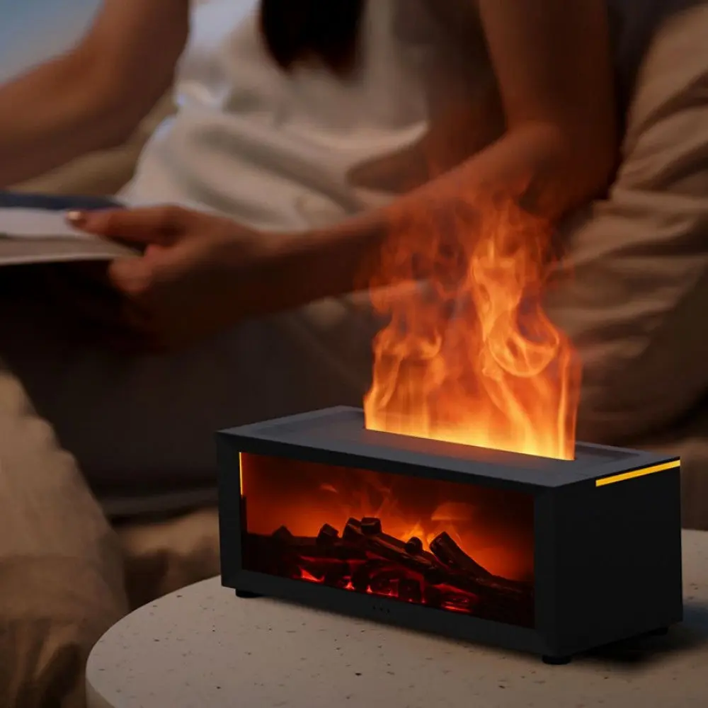Solstice Diffuser Solstice Flame Diffuser - Create a Cozy Fireplace Mist Experience ...