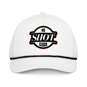No Shot Clock Red line Classic rope cap
