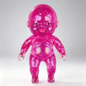 Glitter Sparkle Sugar Squishy Stress Ball, Ultra Soft Slow Rise Moldable Squeeze Ball, Stretchable Fidget Anxiety Relief Sensory Toy