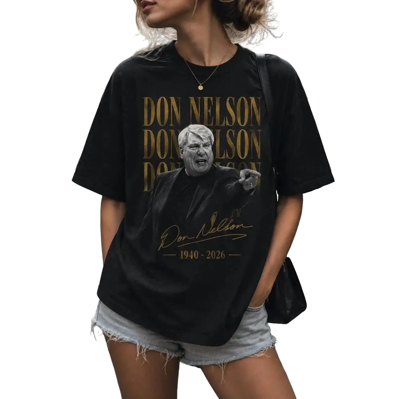 Don Nelson Memorial T Shirt, Basketball Legend Tribute Tee, Vintage Sports Graphic Shirt, Black Streetwear Tee, Basketball Fan Gift