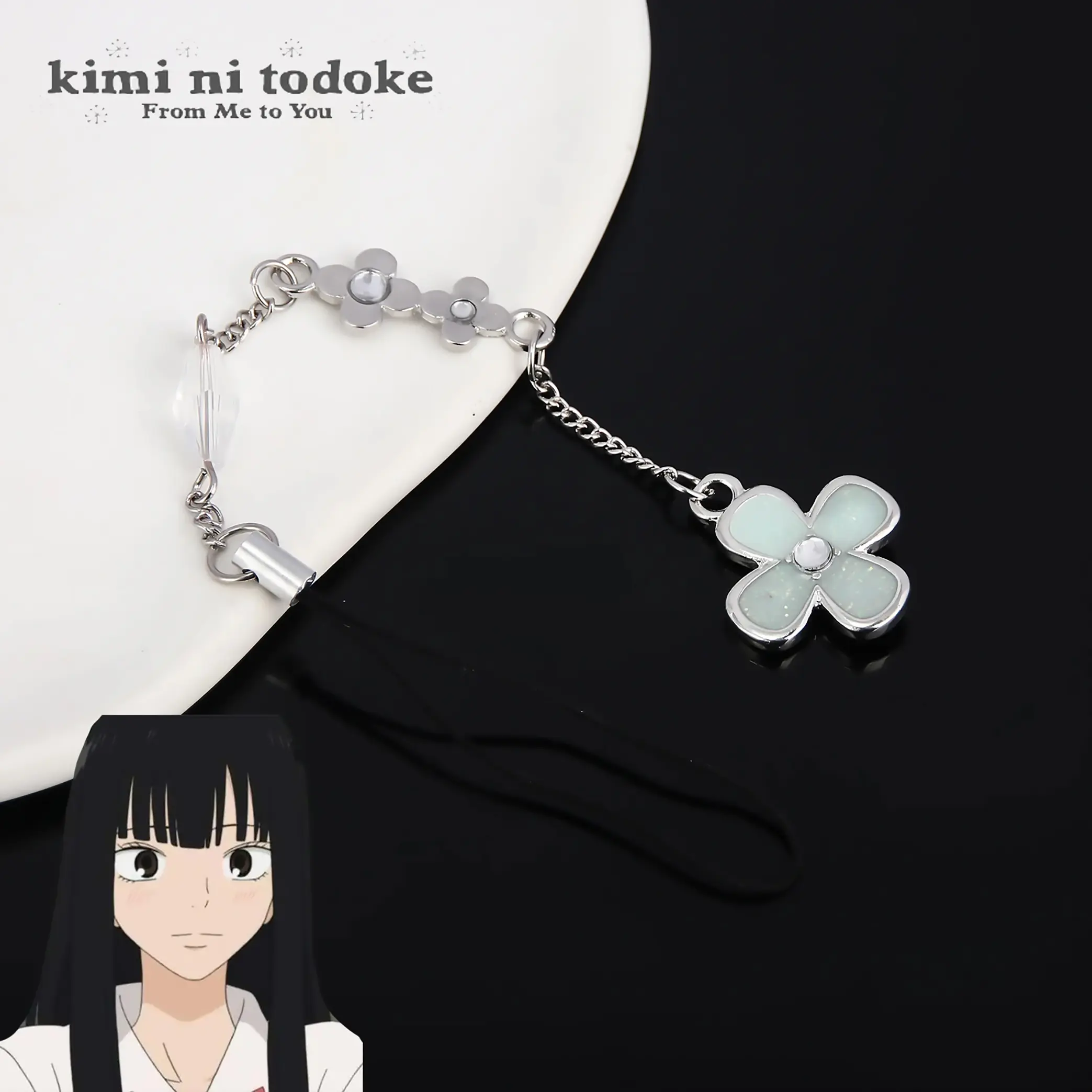 Comics Anime Kuronuma Sawako Kazehaya Shouta Cosplay Keychain Kimi