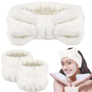 No-Drip Spa Headband & Wristbands Set