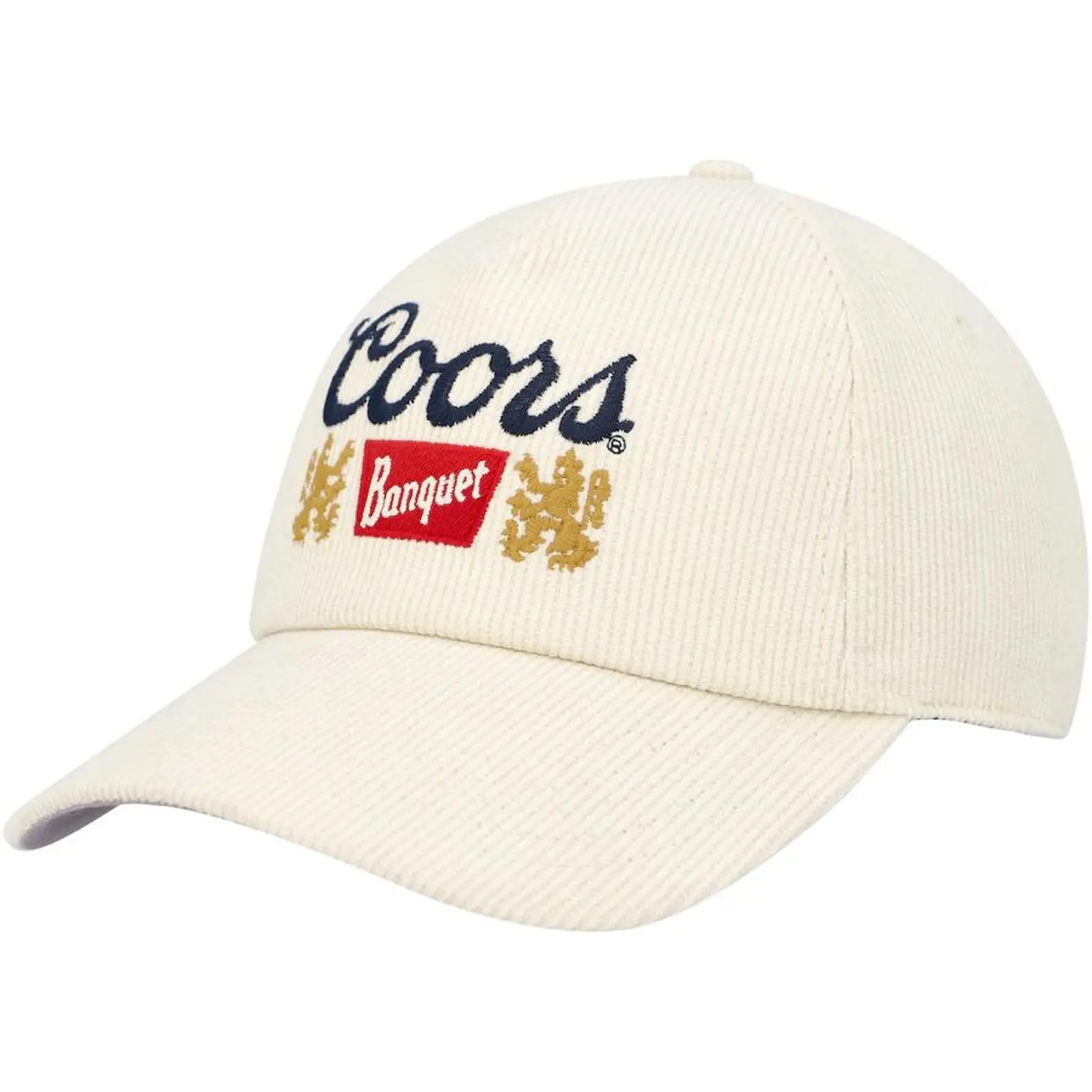 American Needle Coors Banquet Corduroy Hat, Vintage Beer Cap, Adjustable Strap Dad Hat, Retro Streetwear Trucker Style, Gift for Him 2026