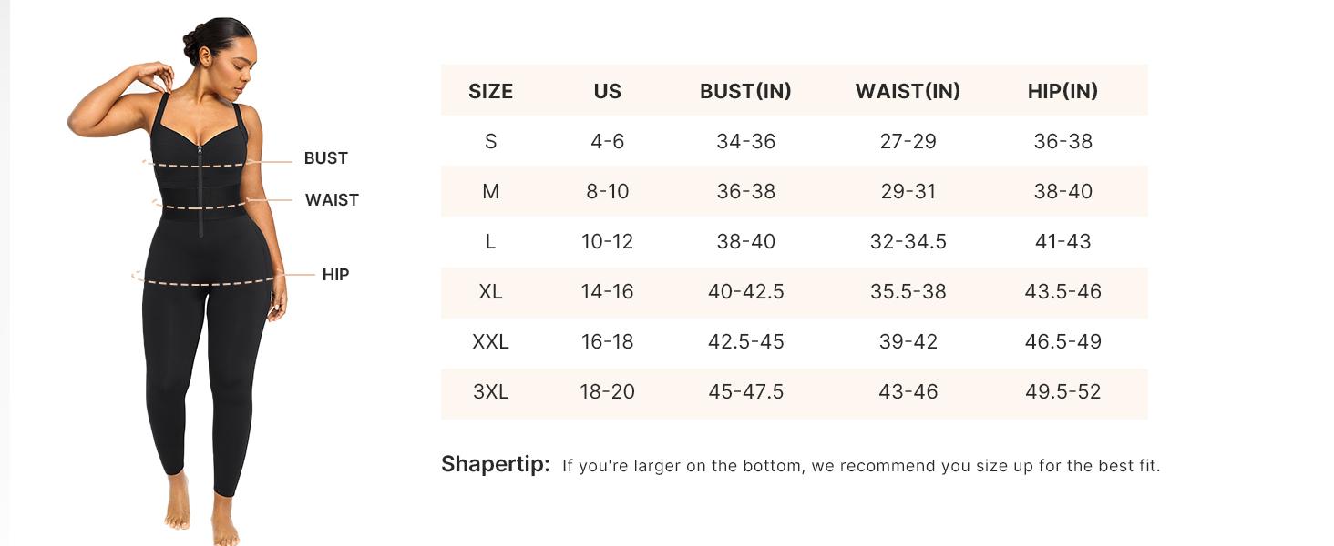 Shapellx AirSlim ElasticFuse Zipper Shaping Jumpsuit Waist band Tummy bridle Workout Outfit Womenswear Shapewear Bodysuit One-piece Yoga Suit Stylish Activewear Creator