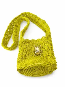 FIQUE EMERALD BEETLE BAG - Handcrafted Boho Terracotta Bag with Gold Scarab Appliqué Eco-Friendly Plant-Based Dye Colombian Artisanal Craftsmanship