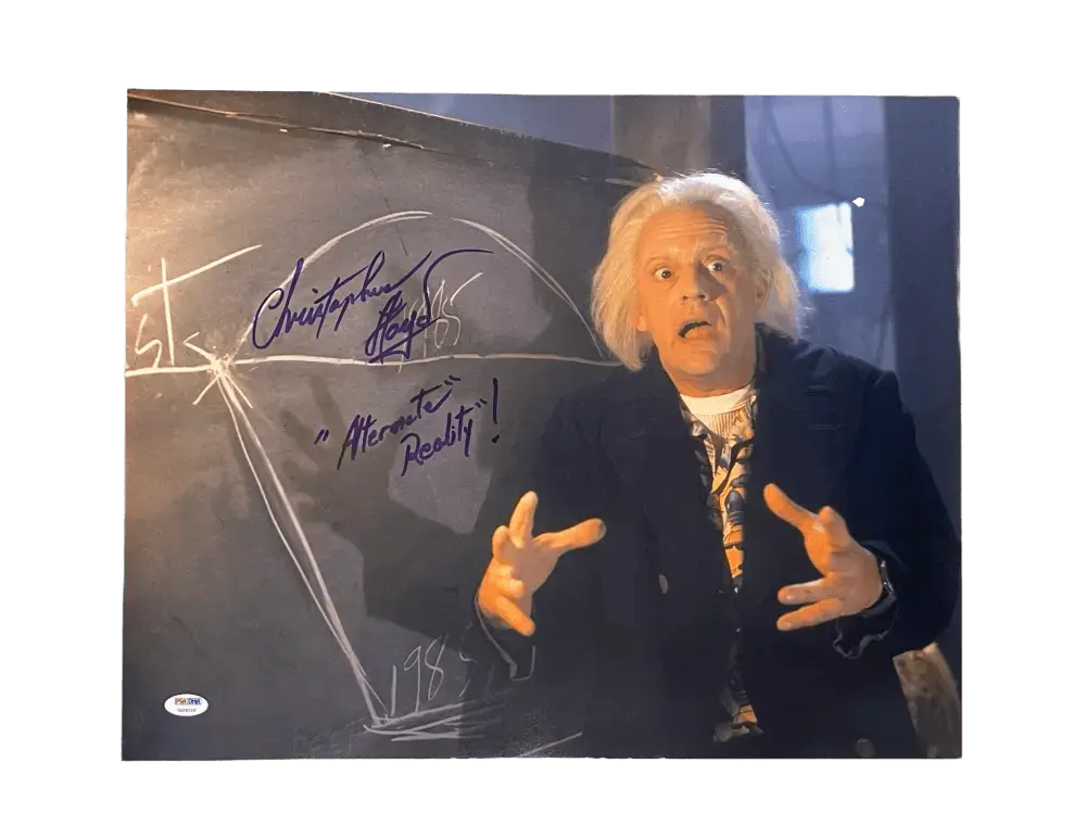 Christopher Lloyd Authentic Autographed 16x20 Photo