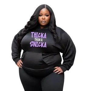 Thicka Than Snicker Hoodies Snack Sweatshirts