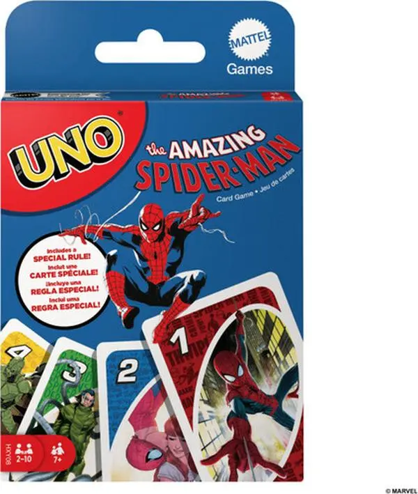 UNO Spider-Man Classic Card Game (Marvel)  [GAMES (MISC)] Card Game, Table Top Game
