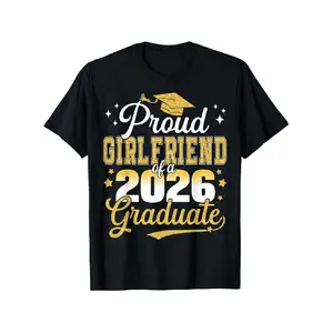 Proud Friend of a Class of 2026 Graduate Senior T-Shirt Oversized Graphic Tees