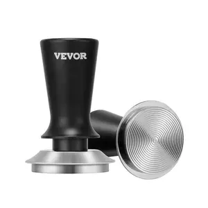 VEVOR Espresso Tamper 53mm, Spring Loaded Coffee Tamper, 30 lbs Tamper Tool Espresso, Stainless Tamper with Non-Slip GripVEVOR Super Brand Day