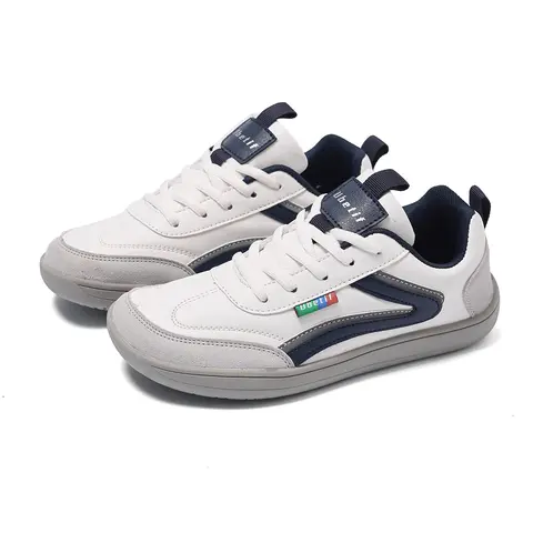 Women's Lace Up Sneakers - Sporty Low-Top Fit, No Heel, Breathable Fabric, Secure Laces, Non-Slip Rubber Sole, All-Match Design, Active Casual Trainers for Daily Walking