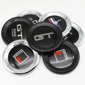 Ford Mustang 5.0 Roush Shelby Gt 500 Cobra Laguna Seca Tail Emblem, Gt Logo Sticker for Rear Trunk Badge Decoration Accessory, Car Stickers