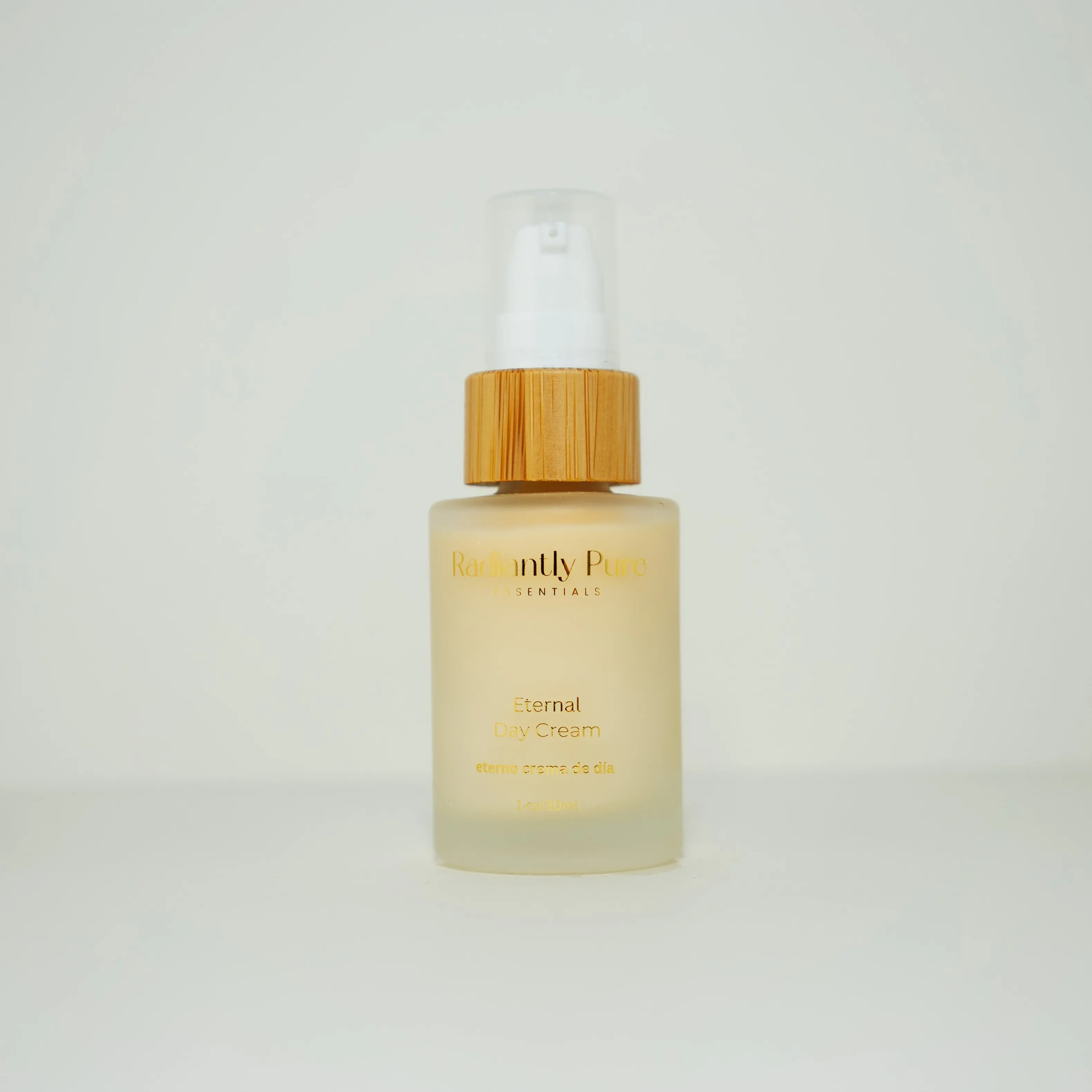 Radiantly Pure Essentials Eternal Day Cream – Hydrating Peptide Face Moisturizer with Bakuchiol, Vitamin C & Niacinamide