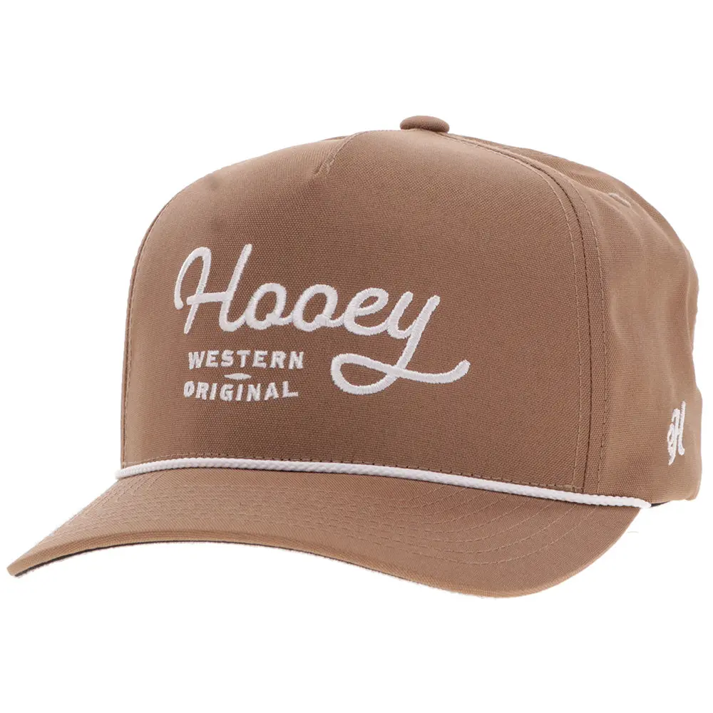 "OG" Hooey Hat Light Brown w/White