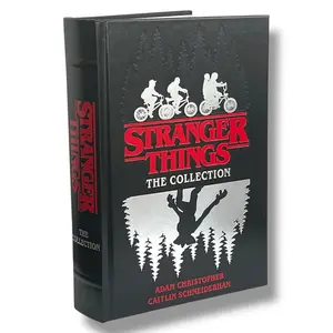 Stranger Things The Collection by Caitlin Schneiderhan, Adam Christopher - Collectible Leather Bound Hardcover