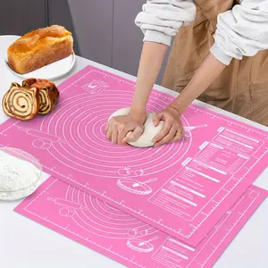 Reusable Non-Slip Baking Mat, Food Grade Eva Pad for Rolling Dough, Kneading Bread Candy Cookies, Kitchen Cooking Tool Accessories, Baking Supplies, Baking Tools