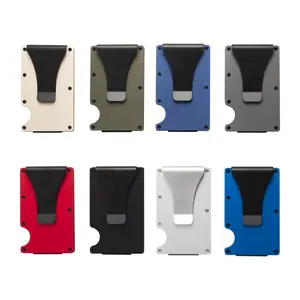 Rich Wallet - Aluminum Alloy Gunmetal Anti-RFID Slim Wallet Suitable for Daily Use - Fashionable and Practical Design