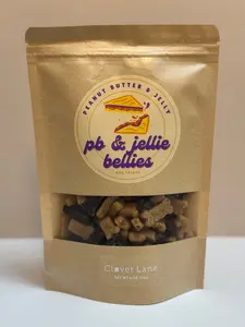 PB & Jellie Bellies - Peanut Butter & Jelly Dog Treats