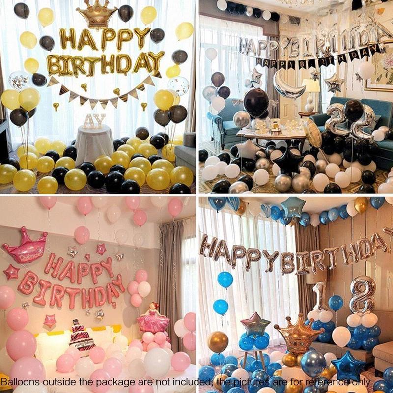 Birthday Party Decoration Set, Spiderman Theme Balloons, Eco-Friendly Recyclable Material, Universal for Adults and Kids, Multi-Scene Use, DIY Party Supplies, Halloween