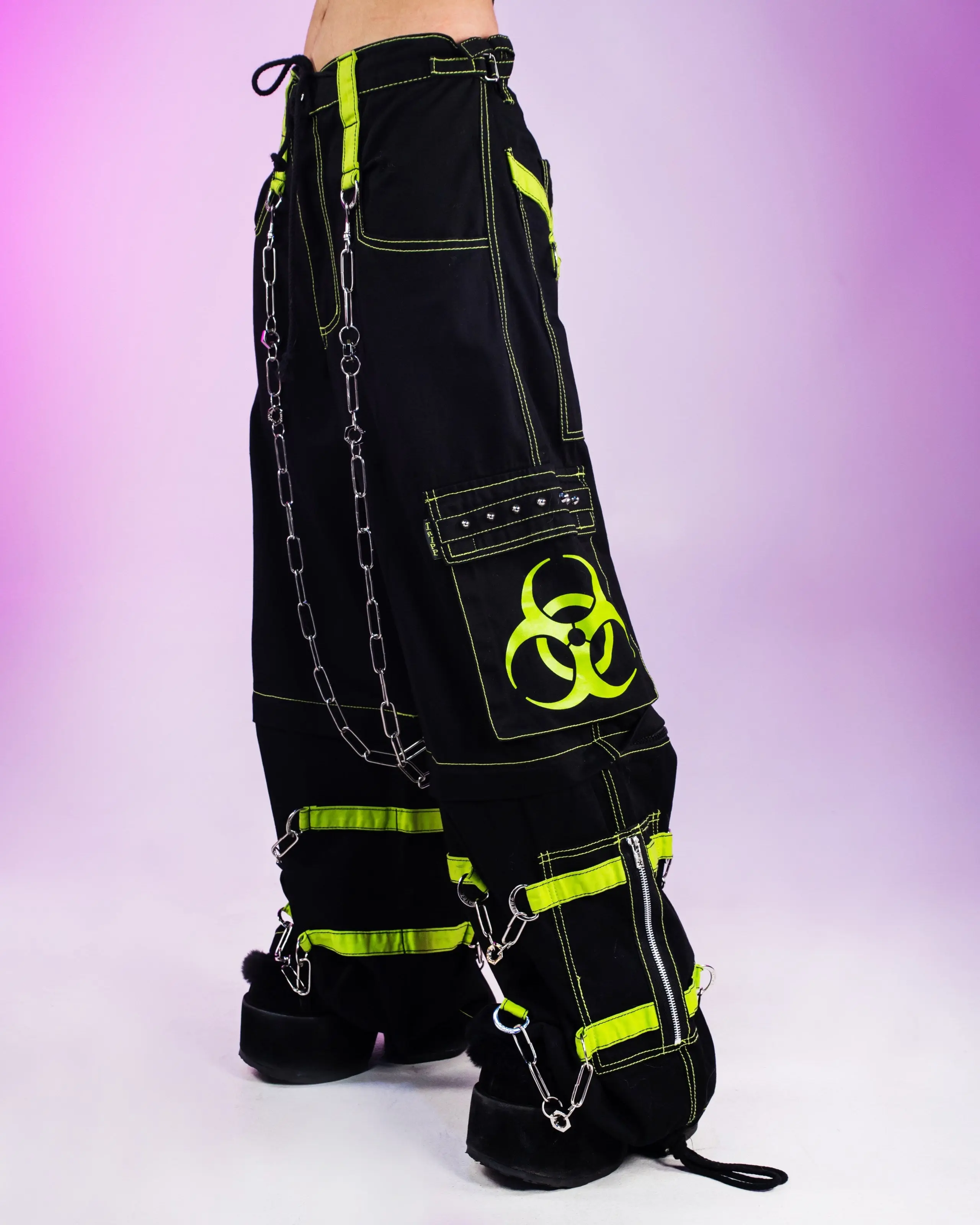 Tripp NYC Biohazard Zip-Off Pants Cotton Menswear