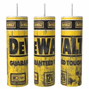 DeWalt 20 oz Tumbler Drinkware Insulated Skinny