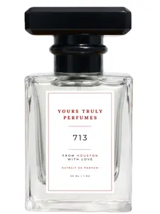 713 by Yours Truly | Unisex | Ginger, Woodsy Notes, Bourbon Vanilla, Bergamot, Orange Blossom | Fragrance