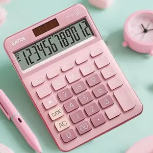 1pc HD calculator, tilt design, anti-glare screen, easy to see, Calculator With Display, suitable for students and professionals, compact and durable, perfect for home, office and school.