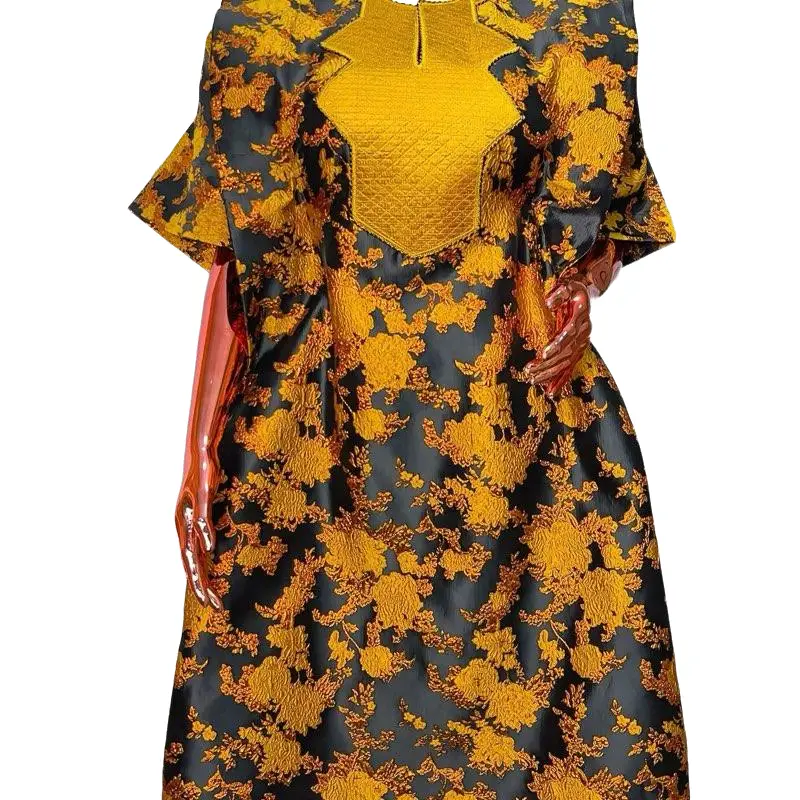 Elegant Midi Kaftan Bubu Dress- One size fit all for all women perfect for weddings, parties and classy occasions