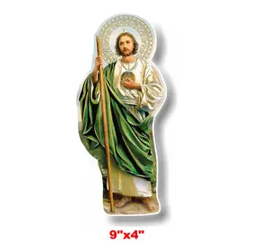 San Judas decal for car window sticker