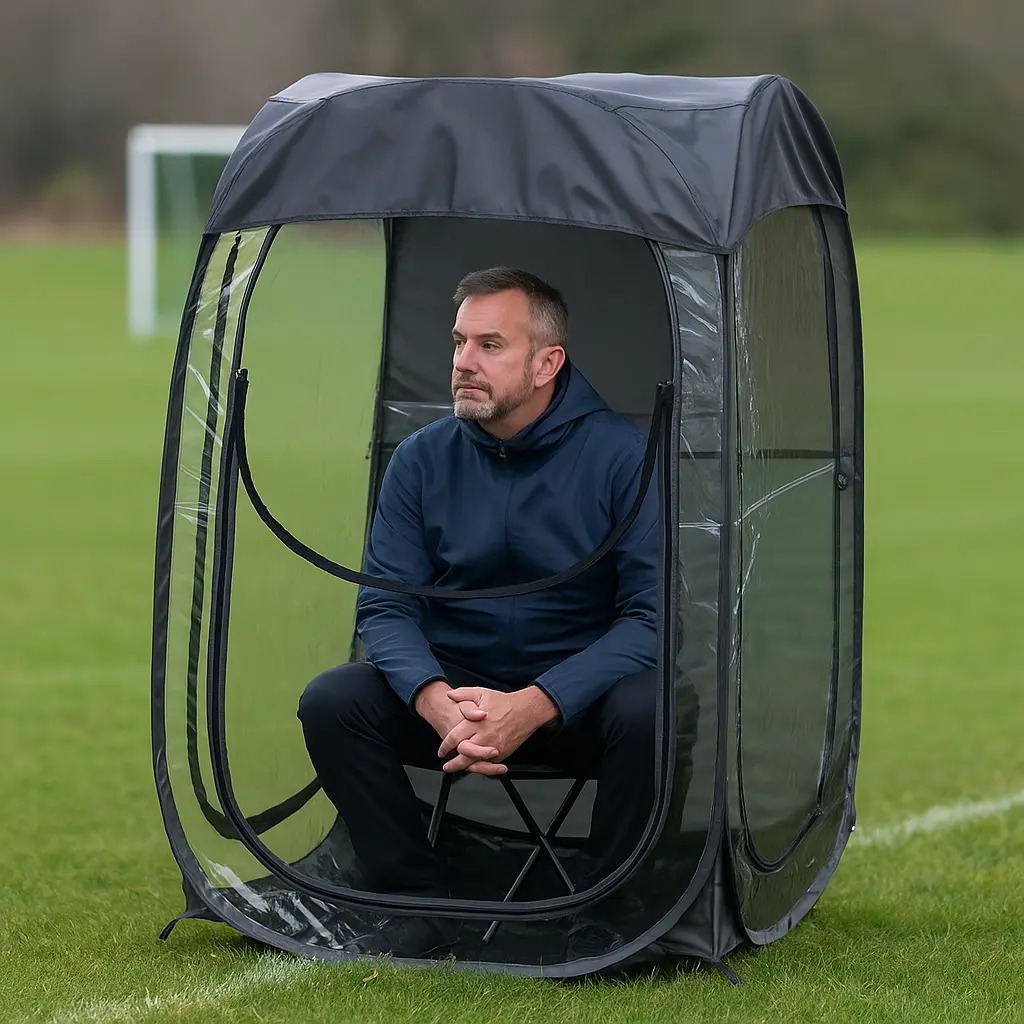 Sports Pods Pop Up Tent, Clear Outdoor Tents Sports Fishing, Rainproof and Windproof Beach Camping, Lightweight and Sturdy, Easy Set Up, UPF 50+ Portable Folding 39" x 59"