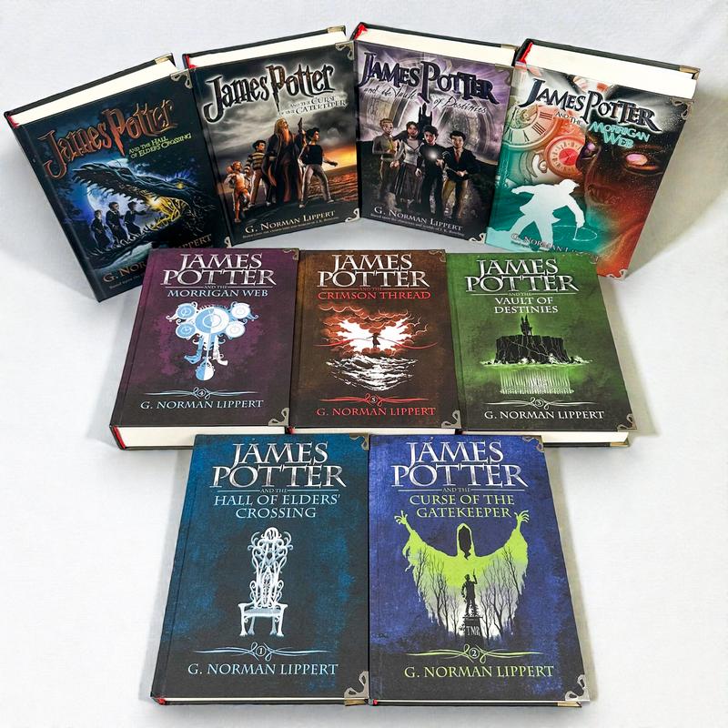 James Potter Hardcover Collection – Complete Collector Set with Multiple Cover Designs