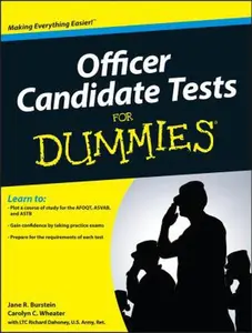 USED Book - Officer Candidate Tests for Dummies by Burstein, Jane R. (Paperback) - english