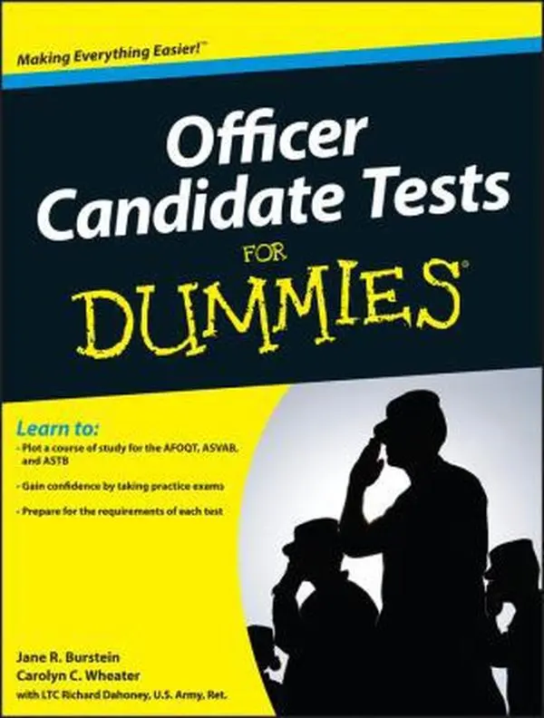USED Book - Officer Candidate Tests for Dummies by Burstein, Jane R. (Paperback) - english