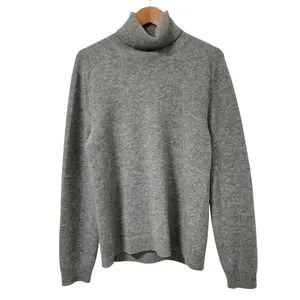 Pre-owned GUCCI Wool Small Leather Goods Turtleneck Sweater