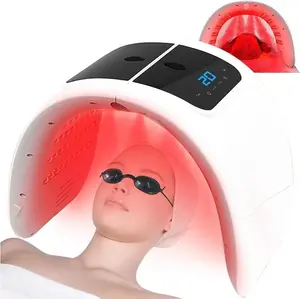 Red-Light-Beauty-Mask 7-Color LED Light Beauty for Face with Spray Function Gentle Skin Care Tool for Face Neck Body Home Use Gift Storage Friendly