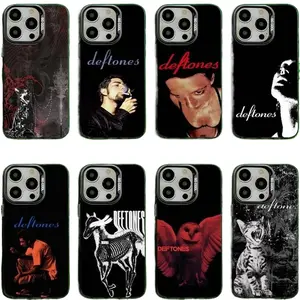 Band D-Deftones phone case Compatible with iPhone 12, 13, 14, 15, 16, 17 Series