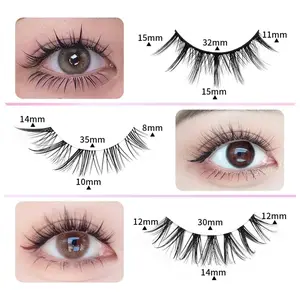 Kumiko Raw Edge Lash Trio | 3-Pair Mix Set