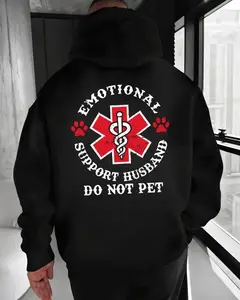 Emotional Support Husband Hoodie – Funny Marriage Humor T Shirt, Gen X Husband Sweatshirt