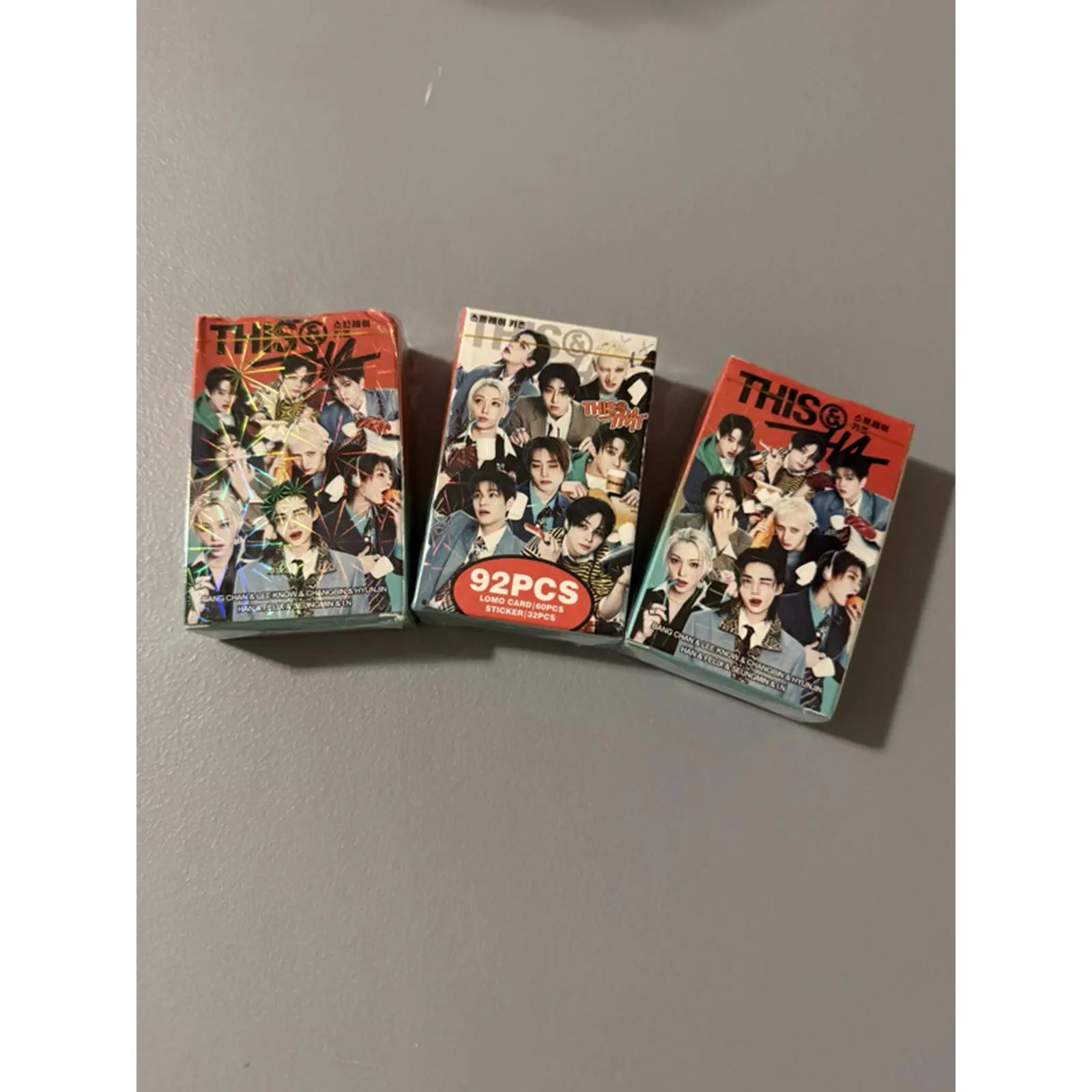 This & That Lomo Photo Cards From 92 Pack with 32 Mini Stickers and 60 Fan Made PCS - Collectible Items