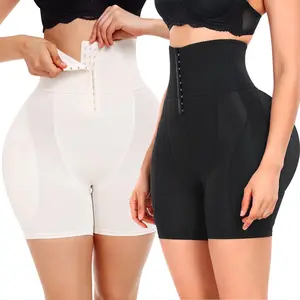 Women Hip Padded Booty Lifter Shapewear Hip-lifting Tummy Control Short Panties Compression waist trainer High Waisted Breathable Adjustable Outfit