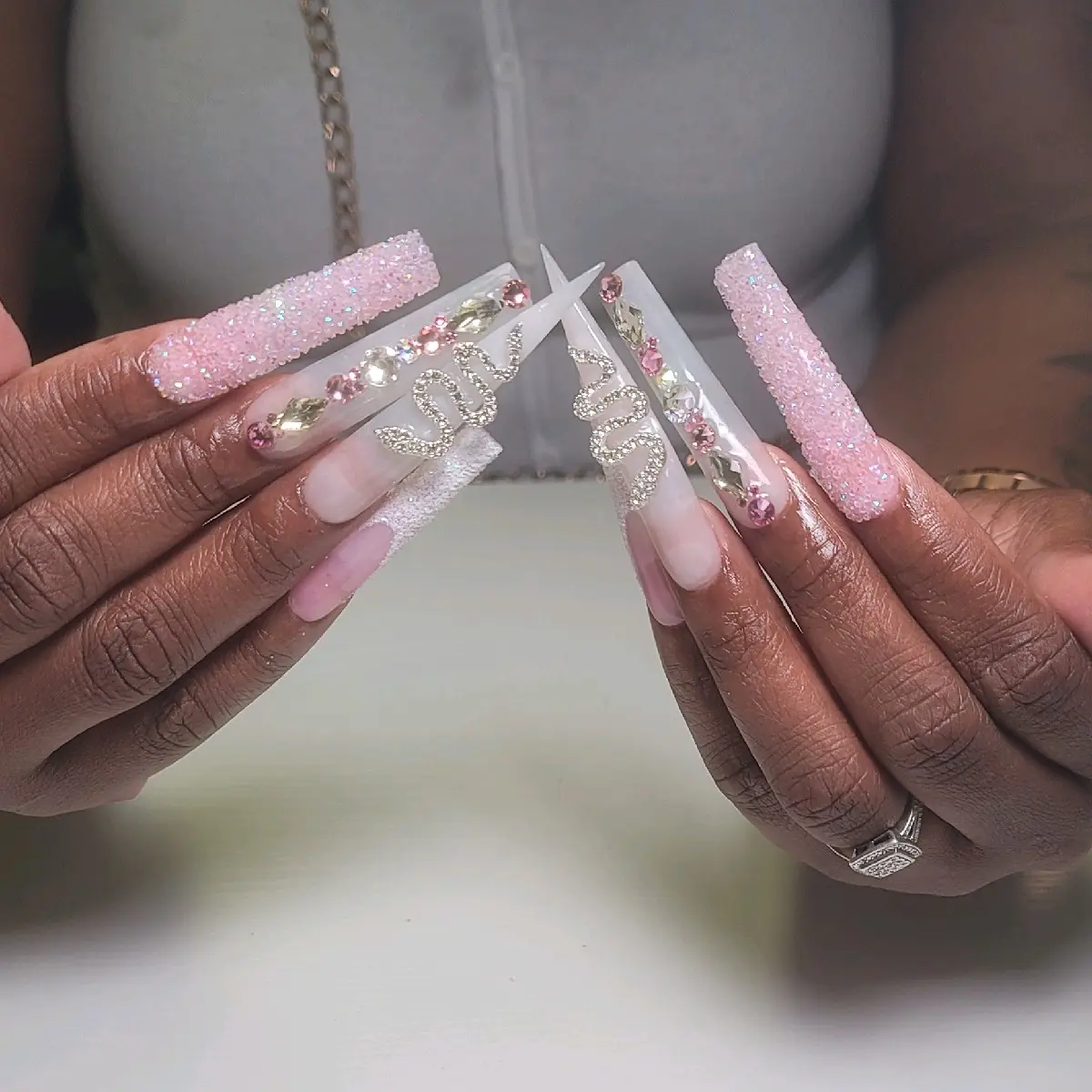 HOT GURL LONG PRESS ON SET (10 NAILS)